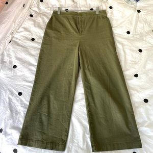 *SOLD* cropped chino pants